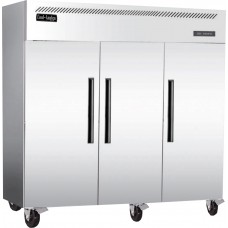 Cool-Linden 1810-3 Doors Stainless Steel Refrigerator